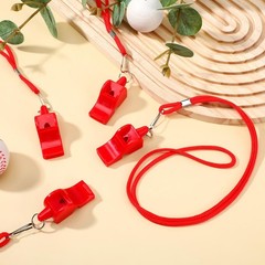 Leooomap 50 Pack Emergency Whistles with Lanyard, Ultra Loud 120dB Safety Whi…