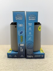 THERMACELL Mosquito Repellent Zone Device 15ft No Spray Scent Free NEW 2 Pack