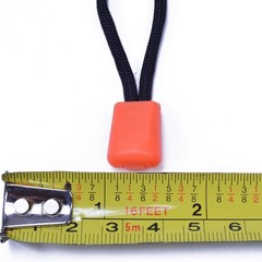 Orange Zipper Pull – Easy-Grip Replacement for Jackets, Bags & Outdoor Gear