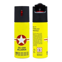 4 Pack Prosecure Pepper Spray 0.68oz Self Defense Safety Lock Security