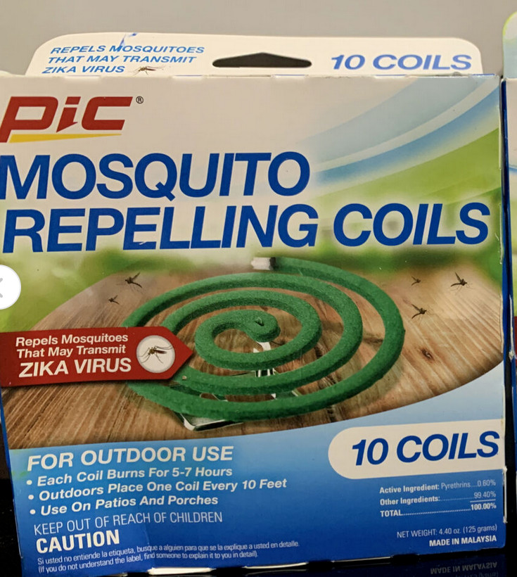 10 PIC Insect Repellent For Mosquitoes 0.35 lb.