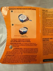 OFF Clip On Mosquito Repellent Fan and 1 Refill, Discontinued Style