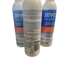 Zevo On Body Mosquito + Tick repellent Lotion 5.8 fl. oz [4] Bottles