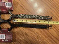 Survival Bracelet SECURELINE NWT MEDIUM 9″ Lot of 3 Black or Multi Unisex