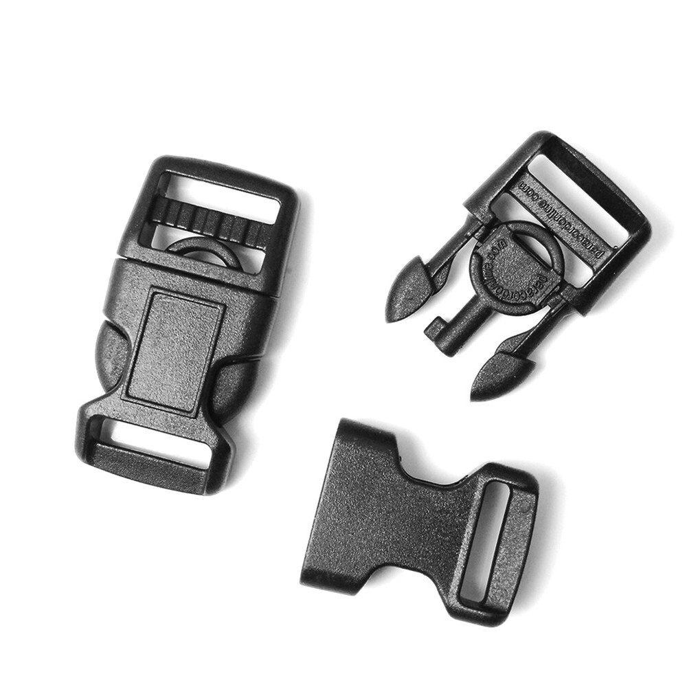 10pcs 5/8″ Handcuff Key Buckle Parachute 550 Paracord Bracelets Outdoor Tactical