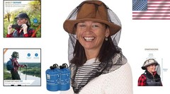 Mosquito Head Net Mesh Bug Netfor Head Insect Protection Camping Hiking