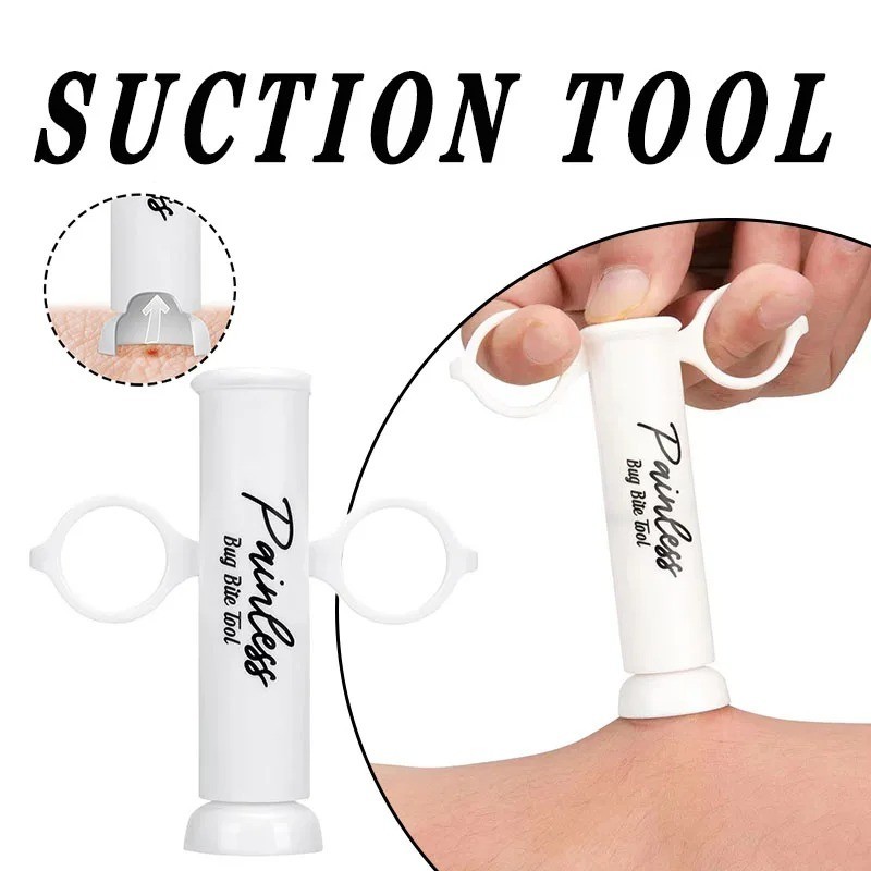 Suction Poison Extractor Tool Wasp Bee Sting Vacuum Venom First Aid Kit