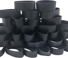 Tactical Rubber Bands Size #92 (2 1/2» x 3/4»), 50 Pcs Black Thick