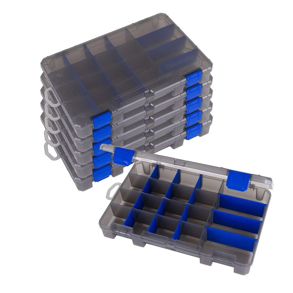 Flambeau Outdoors Zerust MAX 4004ZMP Tuff Tainer – 6-PK 6-Pack, Smoke Gray
