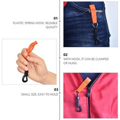 5pcs Outdoor Survival Whistle Portable Plastic Whistle Camping Travel Accessory