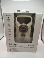 ETON FRX1 Hand Turbine AM FM Weather Analog Radio New Glow in Dark