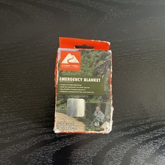 Ozark Trail Emergency Blanket, Aluminized Polyester Outdoor Equipment