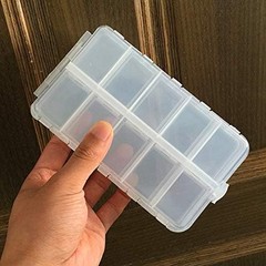 OriGlam Premium 20 16.5 x 10 x 4 cm (6.5 x 3.94 x 1.57 inches), Transparent