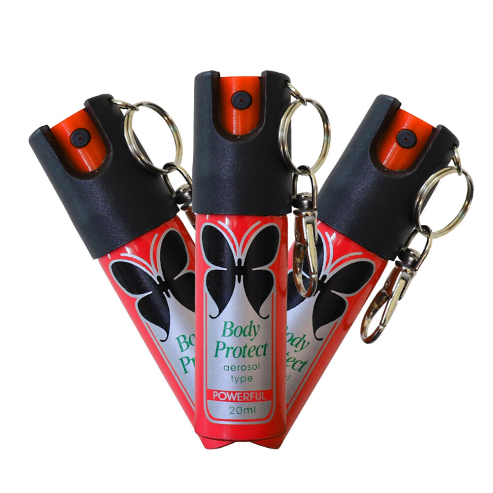3 Pack Pepper Spray for Self Defense Max Strength Security – 0.68 fl oz