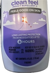 3 new Off Clean Feel Insect Repellent Feels Good On Skin Lasts Up to 8 Hours 4oz