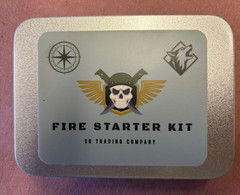 Survival Fire Starter Kit – complete with Bellows and Pine fat-wood