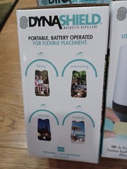 6x Dynashield Non Pesticide Portable Battery-Operated Mosquito Repellent Device