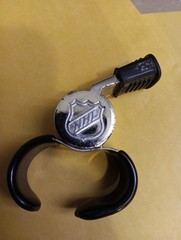 Vintage Official NHL Hockey Fox40 Force Referee Whistle w/ Finger Grip WORKING