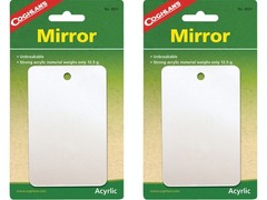 Coghlan’s Featherweight Mirror Survival Camp Strong Unbreakable Signal (2-Pack)