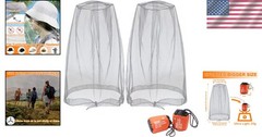 Breathable Mosquito Head Net with Carry Bags – Essential for Hiking and Camping