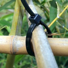 100 Black Zip Cable Ties UV Resistant Prepper Survival Camping Gear Tent 4″-36″