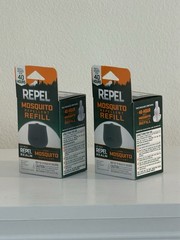 Repel Mosquito Repellent Refill – 2 Pack, 40 Hours Protection Each (80 Hours)