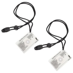 2PCS Survival Camping Hiking Signal Mirror Backpacking Outdoor Camping Travel