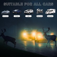 4PCS Deer Warning Whistles – Enhance Vehicle Safety, Prevent Animal Collisions