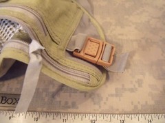 Emergency/Survival – Travel Pouch: (2) Zipper Pockets, Soft, Elastic Waistband
