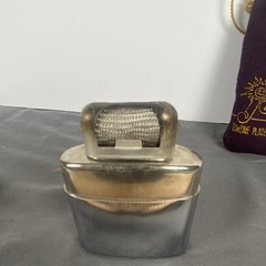 Jon-e Standard Catalytic Hand Warmer Silver Chrome w/ Pouch & Instr