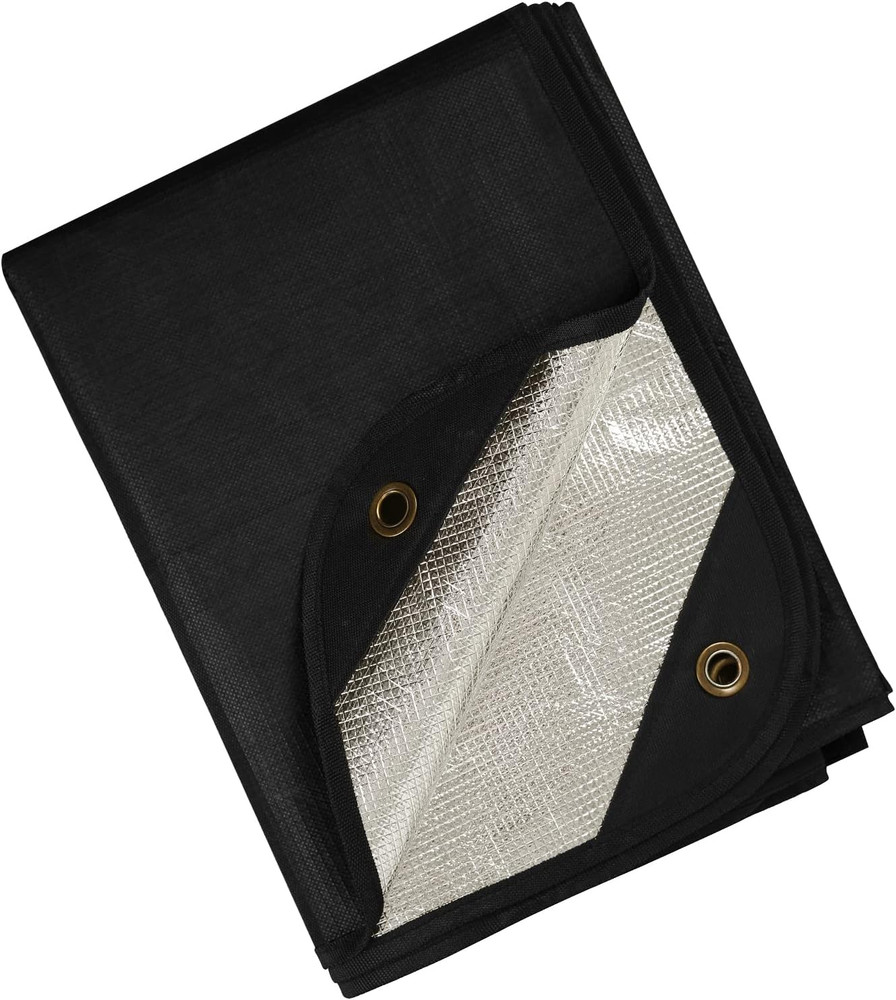 Heavy Duty Survival Blanket -Multifunctional Reflective Tarp Thermal Blanket – 6
