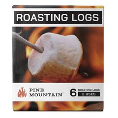 Roasting Logs, Cooking firelogs for Campfire, Fireplace, Fire Pit, Outdoor an…