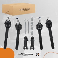 maXpeedingrods 6Pcs Front Inner Outer Tie Rod Kit for Chevy Tahoe RWD 1995