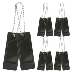 Durable Black Survival Whistle with Lanyard for Outdoor Camping Hiking Boating