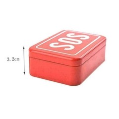 New Camping Hiking Outdoor Sport Survival Emergency Kit SOS Help Tools Box