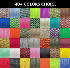 650lb 9 Strand Paracord 4mm Parachute Cord Spool Nylon UV Resistant Camping