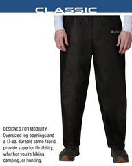 FROGG TOGGS Men’s Standard Classic Pro Action Waterproof XX-Large, Black
