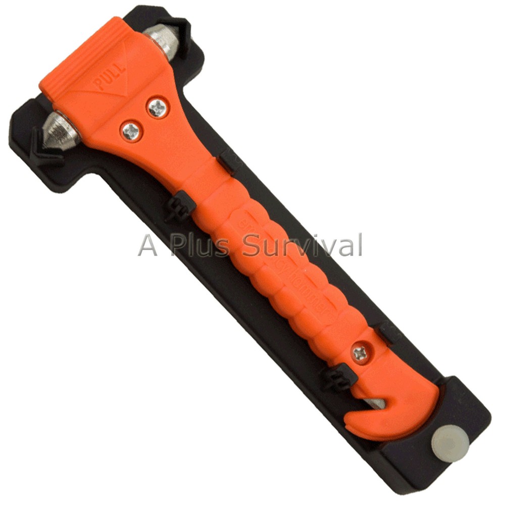 50 – Window Breaker Hammer Seat Belt Cutter Escape Tool Automotive Survival Kits