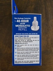 Cutter Mosquito Repellent 40-Hour Refill Use w/ Cutter Eclipse Zone Mosquito
