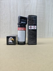 3 pack 360 Omni Pepper Spray Stream Max Strength Self Defense Protection