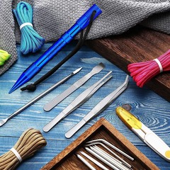 12 Paracord Needle Set: Different Sizes and Shapes for Various Projects