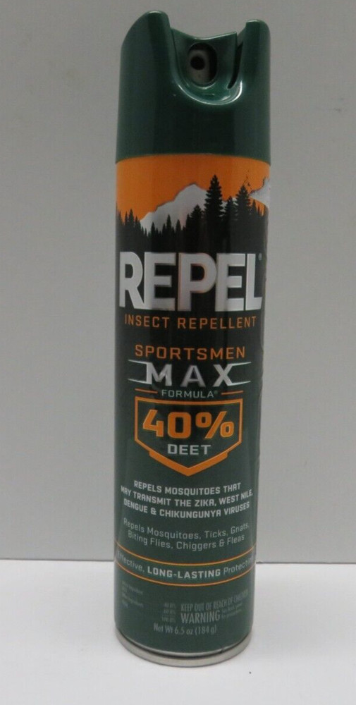 Repel Insect Liquid Repellent Sportsmen Max Formula 40% DEET Long Lasting 6.5 oz