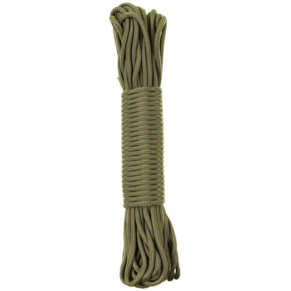 Paracord Parachute Line MFH, Olive, Length: Approx 15.24 Metres, Outdoor, Camping