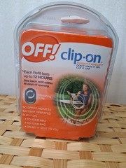 Off! Clip On Mosquito Repellent Fan Circulated 12 Hr Head to Toe Protection New