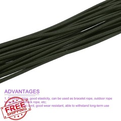 DMiotech 3mm 33ft Army Green Stretchy Cord