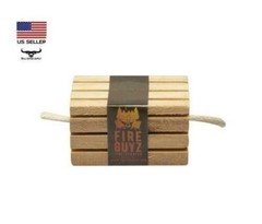 8 pack Fire Guyz Fire Starter Campfire Fireplace Cooking All Natural Survival