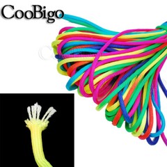 1X Rainbow Paracord Parachute 550 Cord Rope 7 Strand Outdoor Hiking Survival