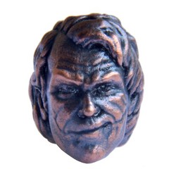 Copper Retro Joker Knife Bead DIY Lanyard Pendant Accessories Clown Paracord