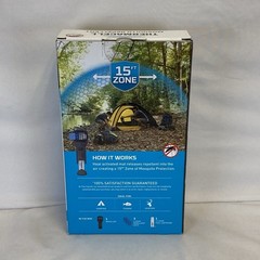 Thermacell MR300 Portable Mosquito Repeller No Spray And Scent Free 15 Foot Zone