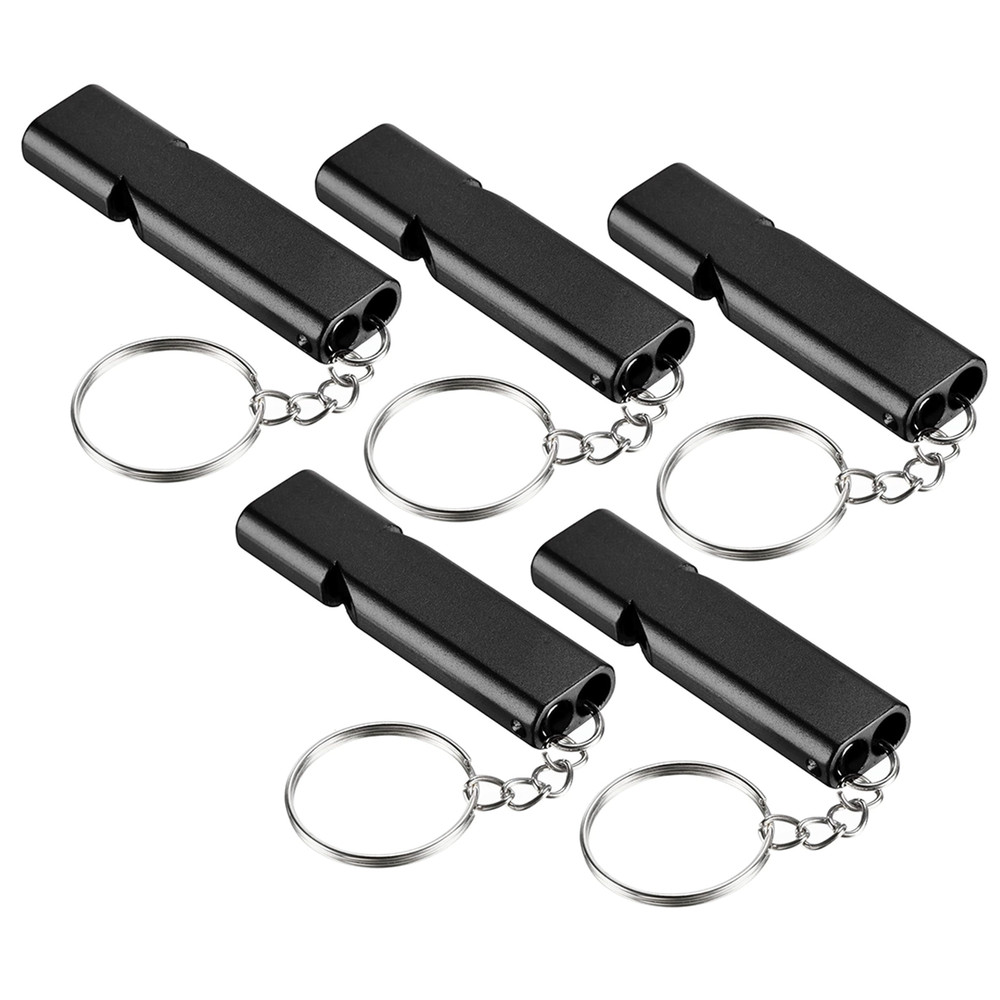 10 Pcs 120db Loud Emergency Survival SOS Whistle Camping Hiking Keychain Outdoor